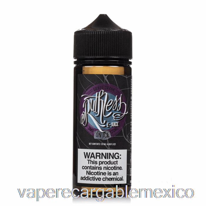 Vape Recargable Uva Bebido En Hielo - Vapor Despiadado - 120ml 6mg
